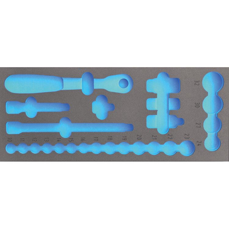 Deltach FOAM-Modul leer, für 120025 (1/2" Steckschlüsselsatz) 120905