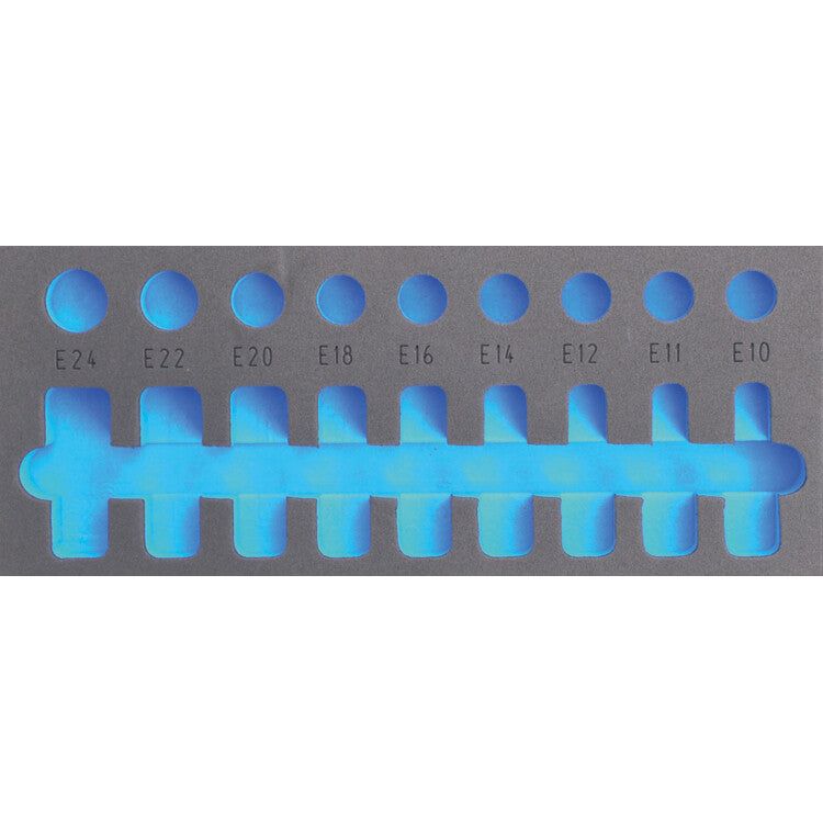 Deltach FOAM-Modul leer, für 126000 (1/2" Steckschlüsselsatz E-torx) 126905