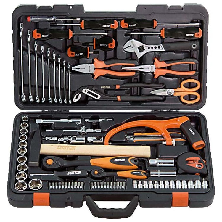 Custor Werkzeugkoffer, 83 Stück CTK02483S