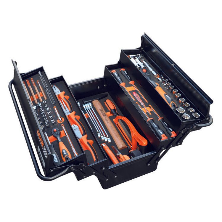 Custor Werkzeugkoffer aus FOAM inkl. Werkzeuge, 94tlg CTK02494K