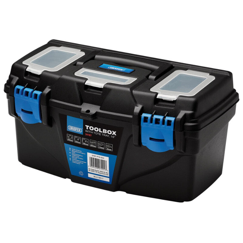 Werkzeugkoffer mit Staufach 390mm