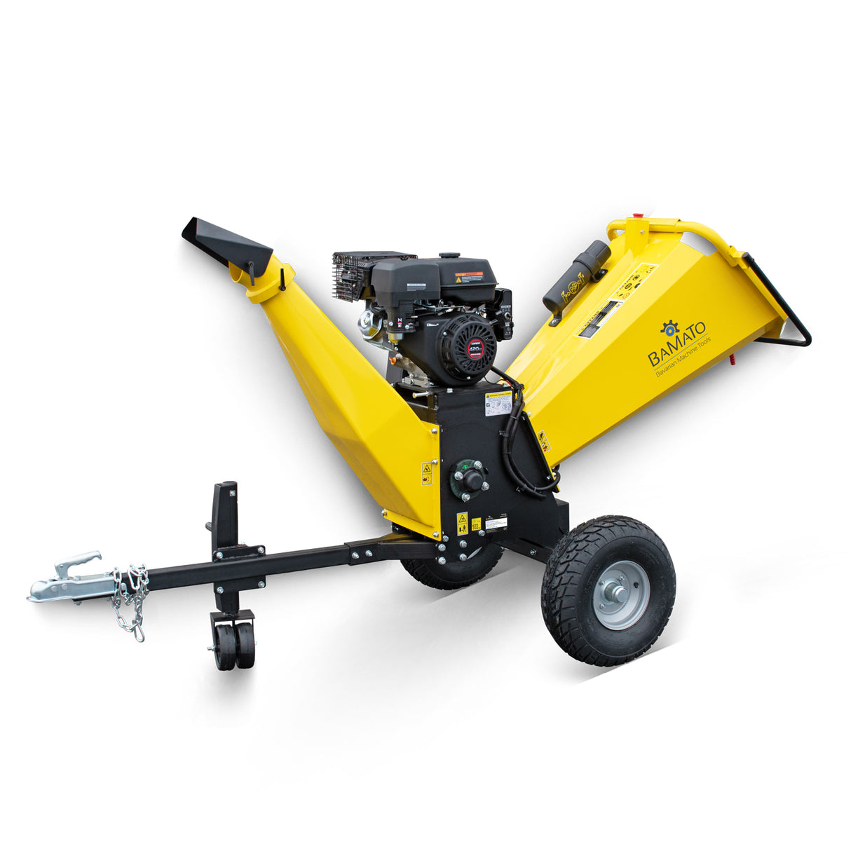 BAMATO Holzhackmaschine HACK-120 inkl. Plane