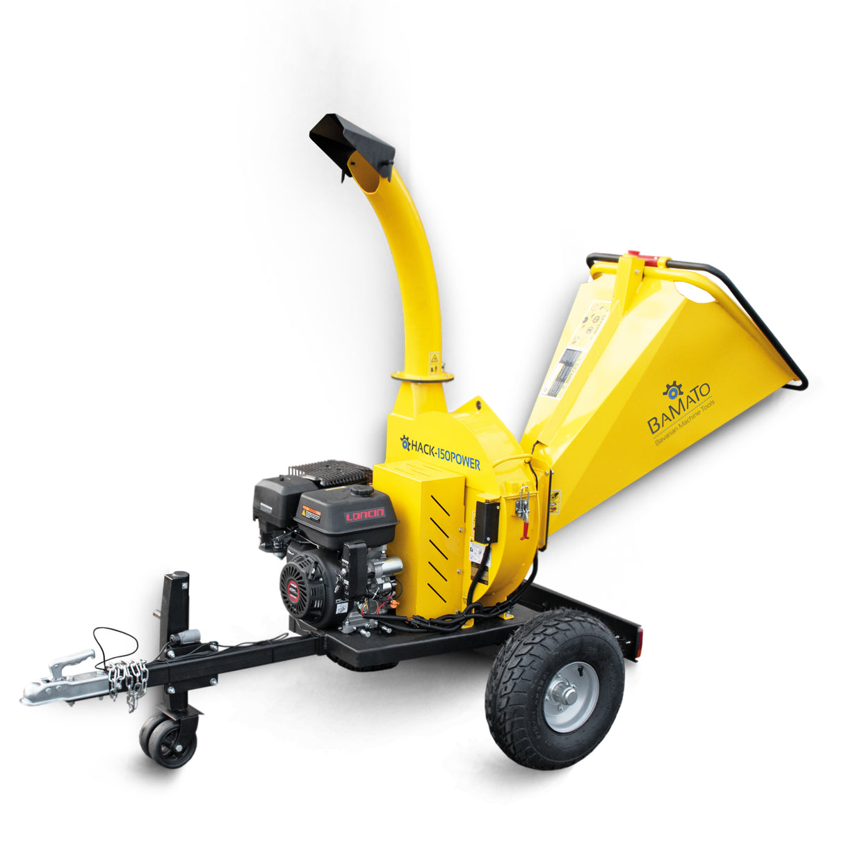 BAMATO HACK-150POWER Holzhackmaschine mit Elektrostart
