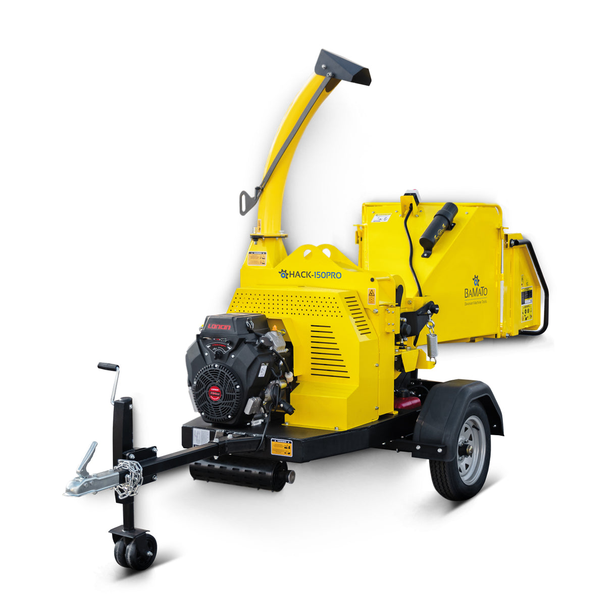 BAMATO HACK-150PRO Holzhackmaschine mit Einzugswalze