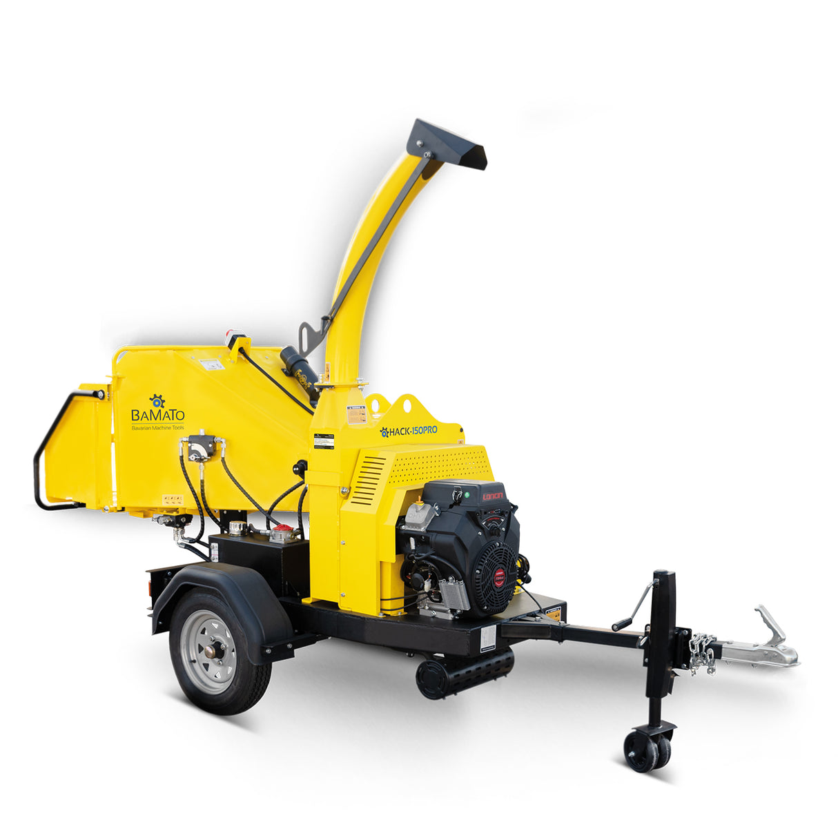 BAMATO HACK-150PRO Holzhackmaschine mit Einzugswalze