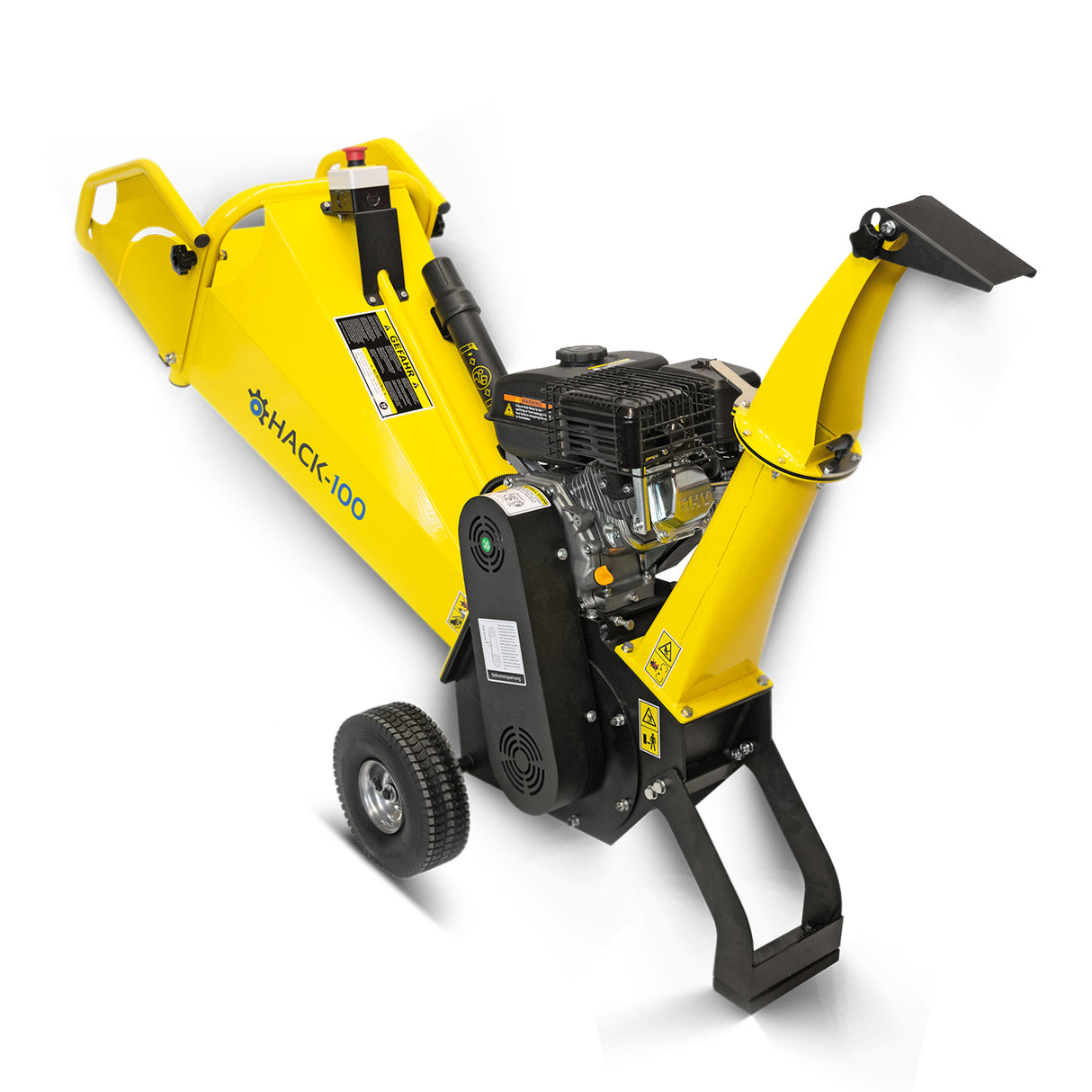 BAMATO Holzhackmaschine HACK-100 inkl. Plane