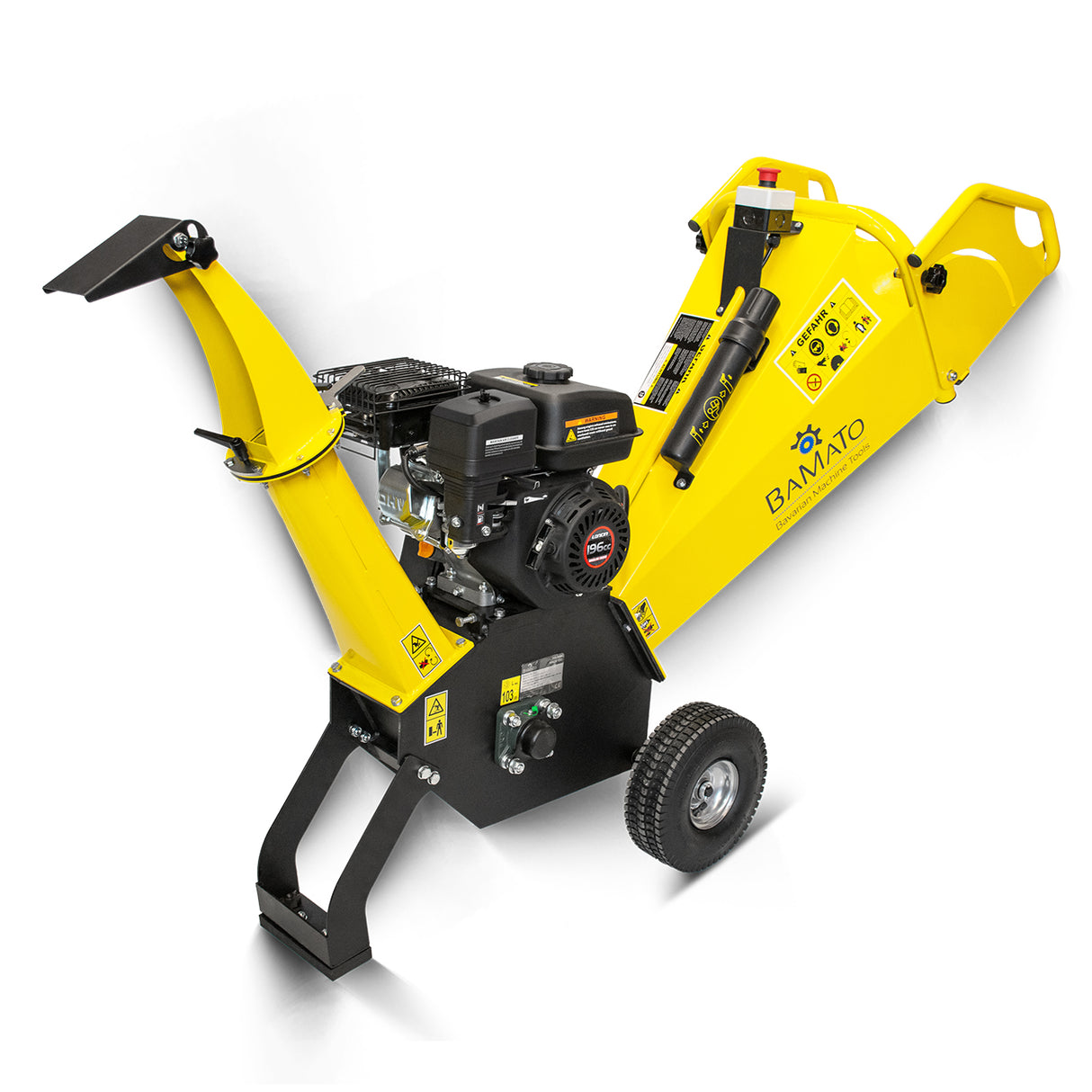 BAMATO Holzhackmaschine HACK-100 inkl. Plane