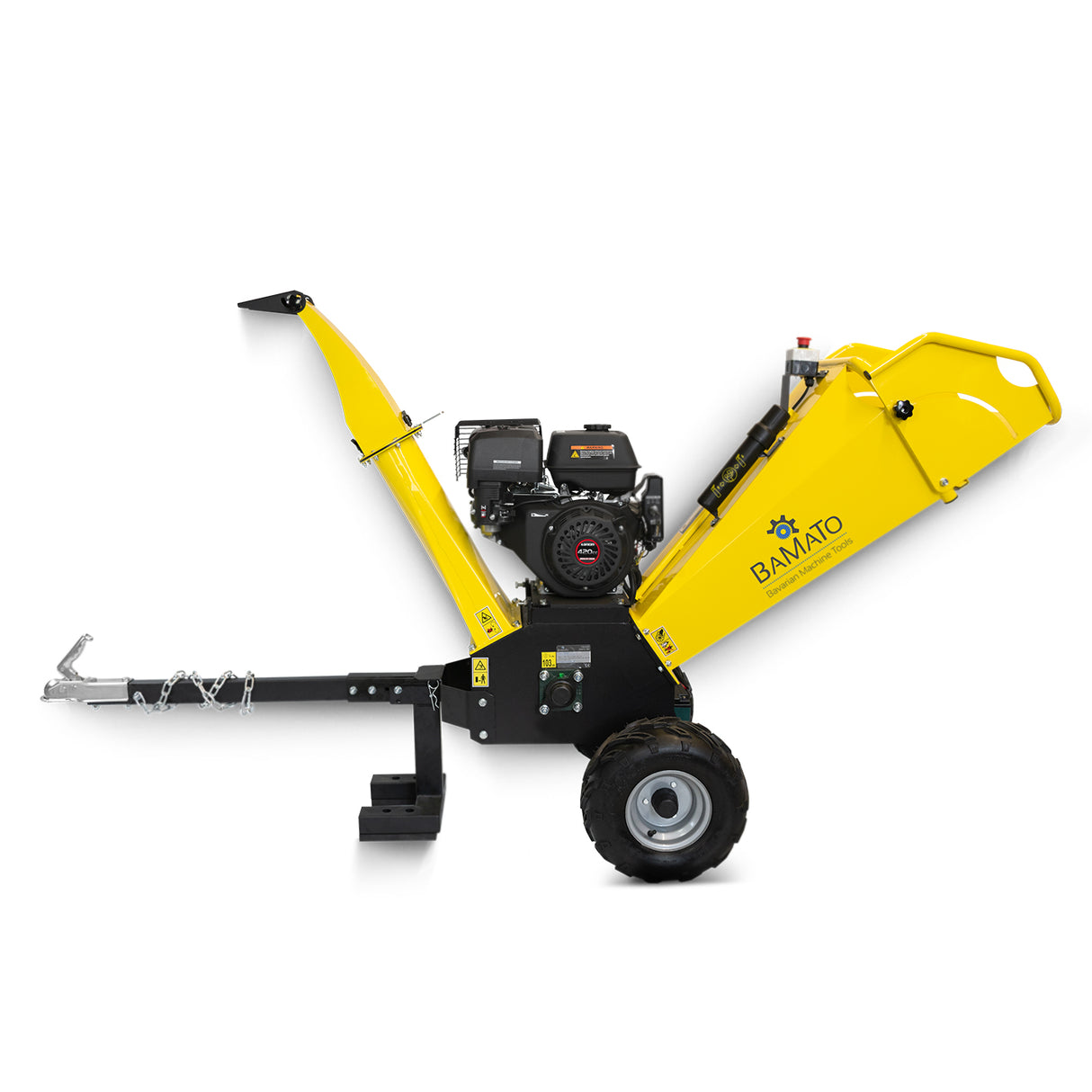 BAMATO Holzhackmaschine HACK-150 inkl. Plane