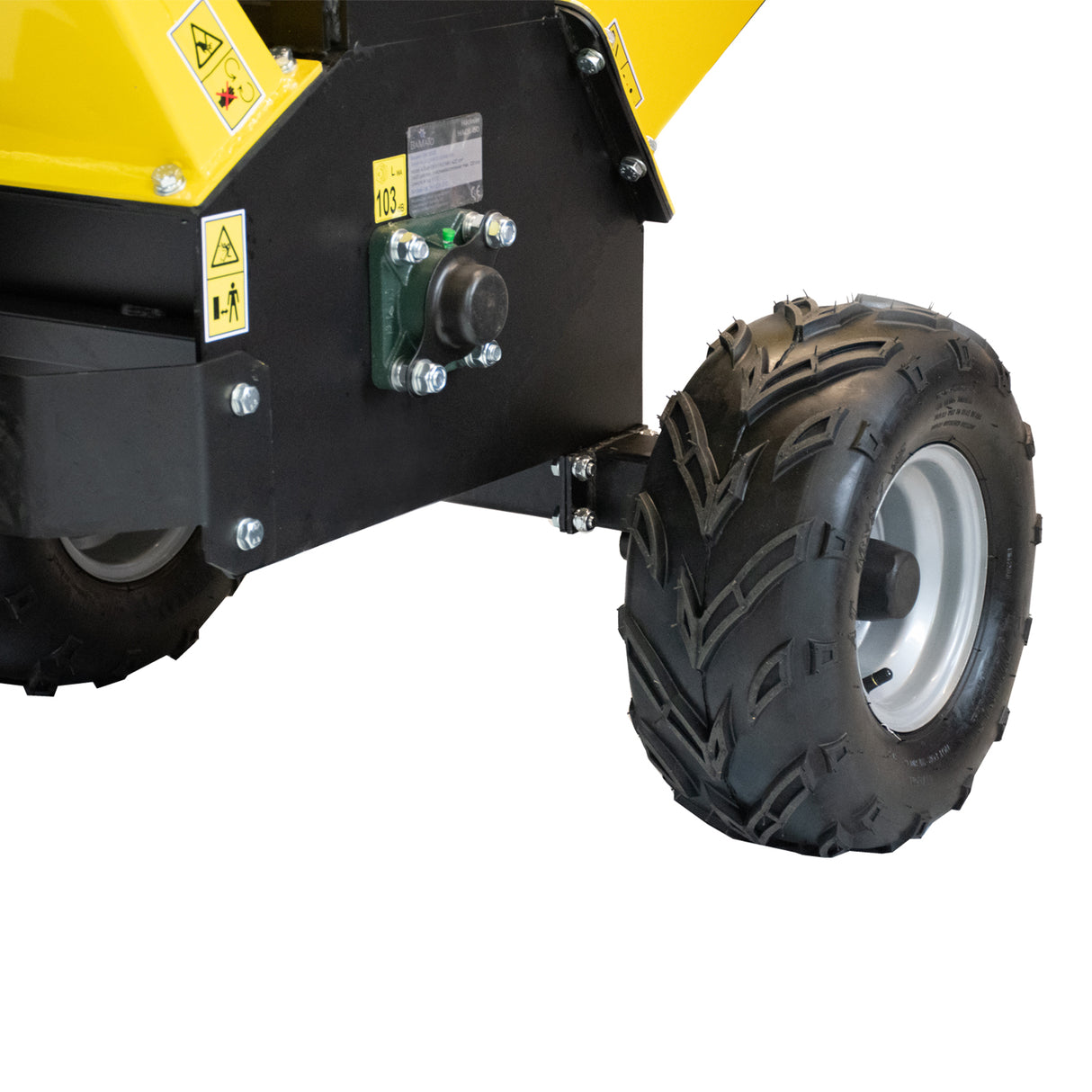 BAMATO Holzhackmaschine HACK-150 inkl. Plane