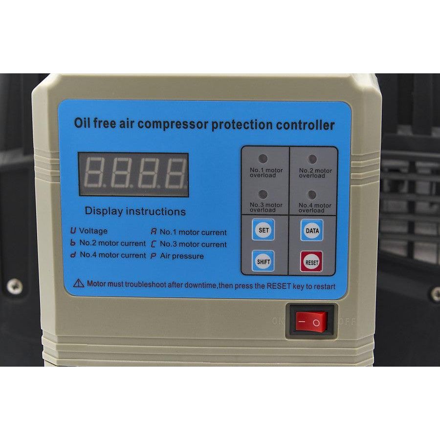 HBM Silent 120 Liter 8 Bar Profi Geräuscharmer Kompressor - FlüsterModell 2 - Tools.de TP Profishop GmbH