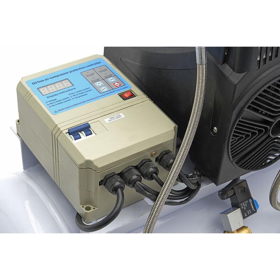 HBM Silent 6 PS Flüsterkompressor – 150 Liter professioneller geräuscharmer Kompressor SGS - Tools.de TP Profishop GmbH