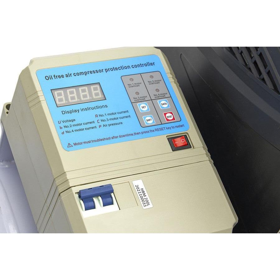 HBM Silent 8 PS - 200 Liter 10bar Max. Profi Geräuscharmer Kompressor, Flüsterkompressor SGS - Tools.de TP Profishop GmbH