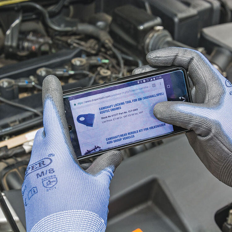 Hochempfindliche Handschuhe, L