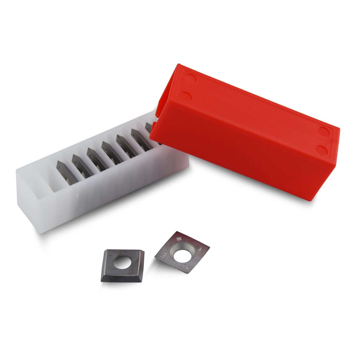 BAMATO Hartmetall-Wendeplatten 15x15x2,5mm für Spiralfräskopf