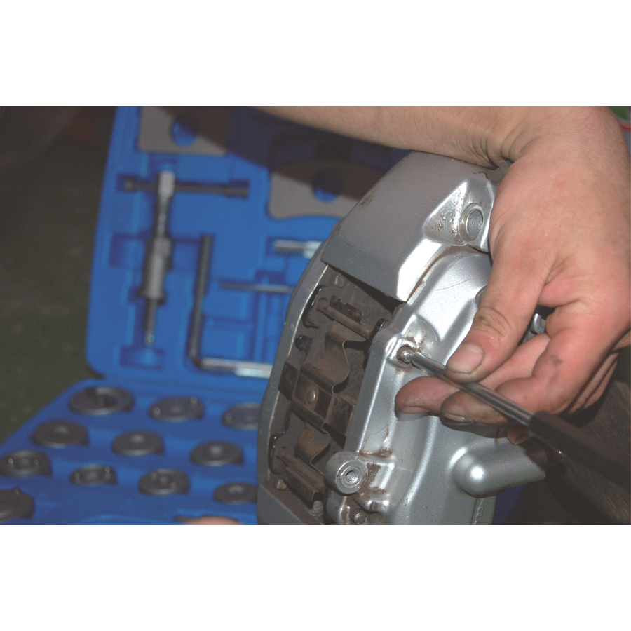 KING TONY Profi-Werkzeuge - Scheibenbremsen-Rückstell-Set - 31 tlg. 9BC23