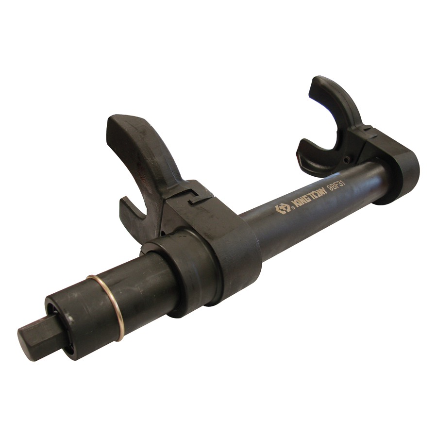 KING TONY Profi-Werkzeuge - Federspanner-Set, für MacPherson Federsysteme - 8 tlg. 9BF31