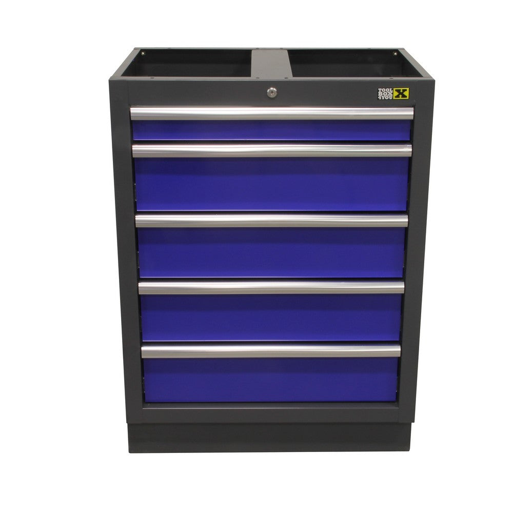 Bullram TOOLBOX4YOU Unterschrank 5 Schubladen - GC68L5BLUE