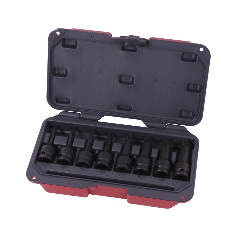 Seneca Kraft Biteinzatz set T-Profil 1/2" 8 Stück Profi - 250007