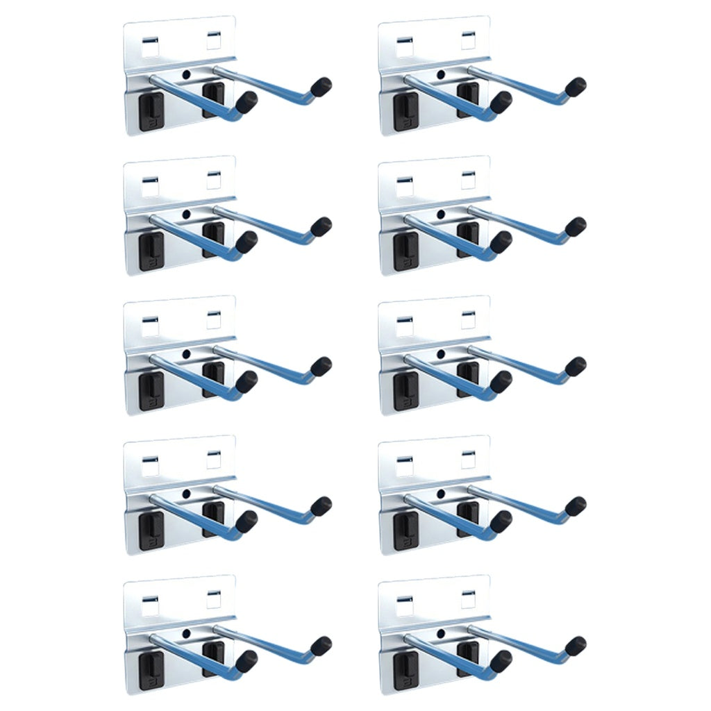 Bullram Werkzeughaken doppelt lang 80 mm 10 Stück - BGH57S10