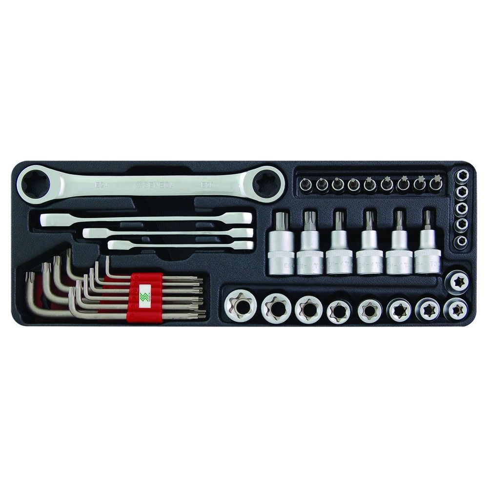 Seneca T-Profil Werkzeugsortiment 43 Teile - 910040