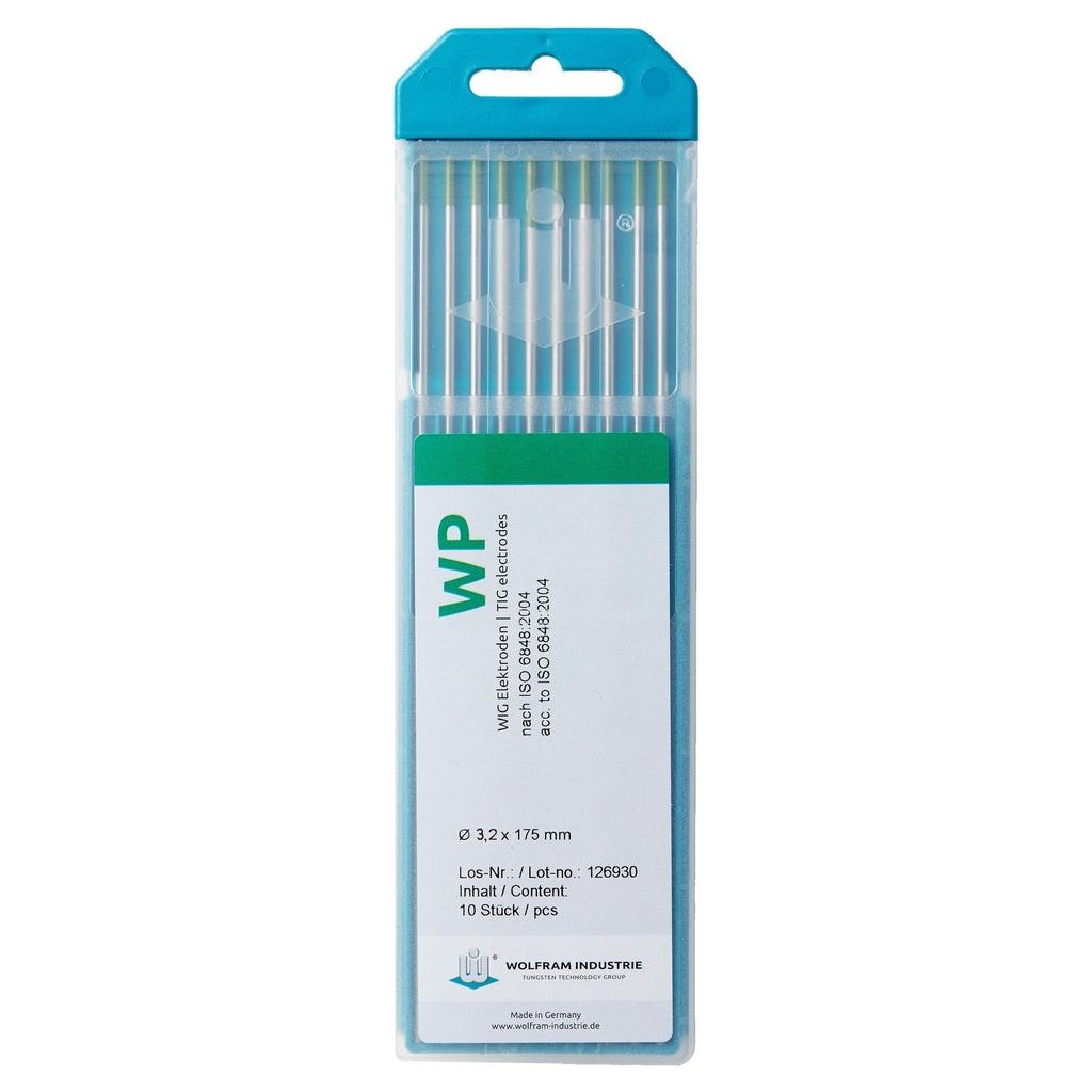 Wolfram Industries Wolframelektroden WP 3,2 x 150 mm 10 Stück - 707050PL
