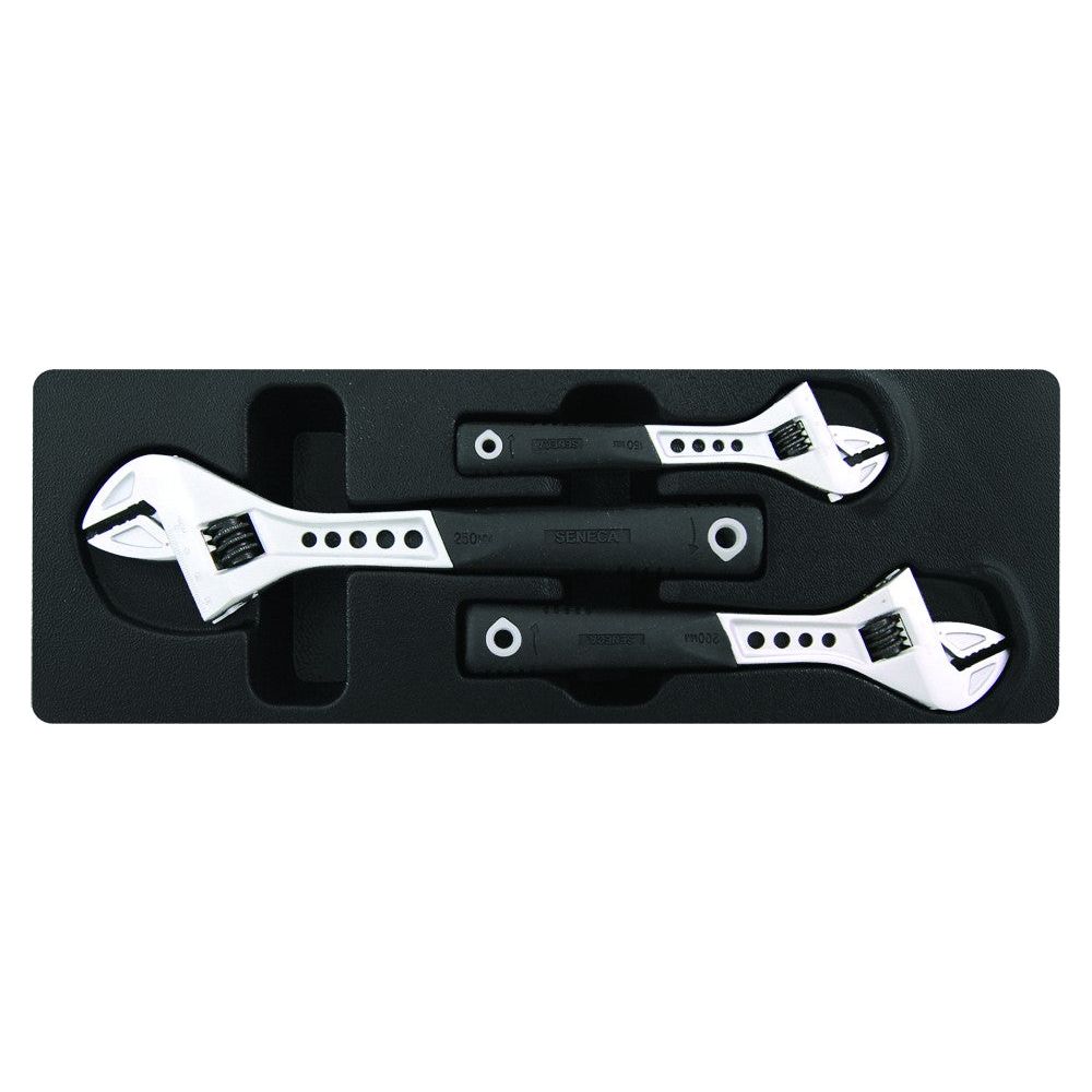 Seneca Rollgabelschlüssel Satz 3 Stück Profi - 910034