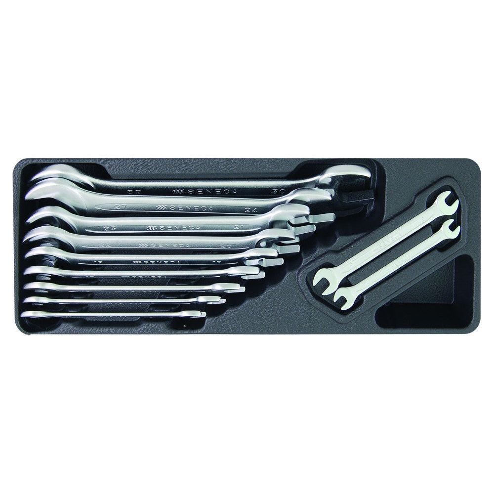 Seneca Doppelmaulschlüssel Satz 11 Stück Profi - 910011