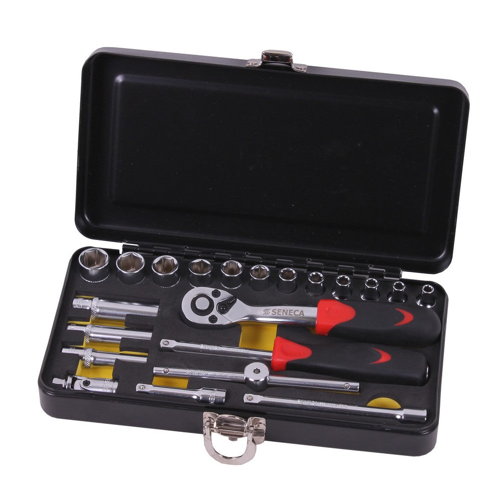 Seneca Knarrenkaste 1/4" 21 Stück Foam Profi - 220103