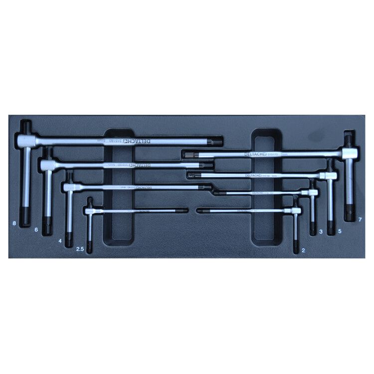 Deltach Innensechskantschlüssel-Satz, 8-teilig, M-Modul 315100