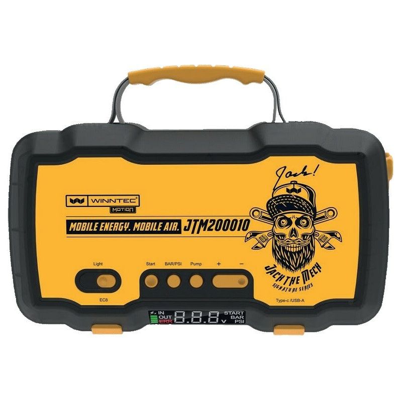 Winntec Starthilfe Lithium, 2000A/Reifenpumpe YJTM200010