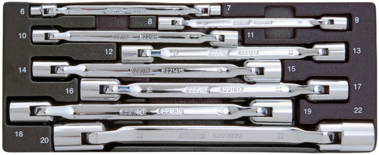 Kurbelschlüssel-Satz, 8-teilig, S-Modul