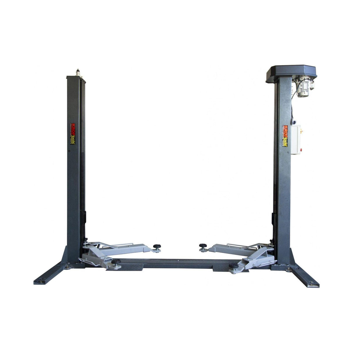 KROFtools 2-Säulen-Hebebühne Spindel 3,2 t - 400 V Typ-H 1 Motor - 3200kg - Hebebühne Modell 9845 - Tools.de TP Profishop GmbH