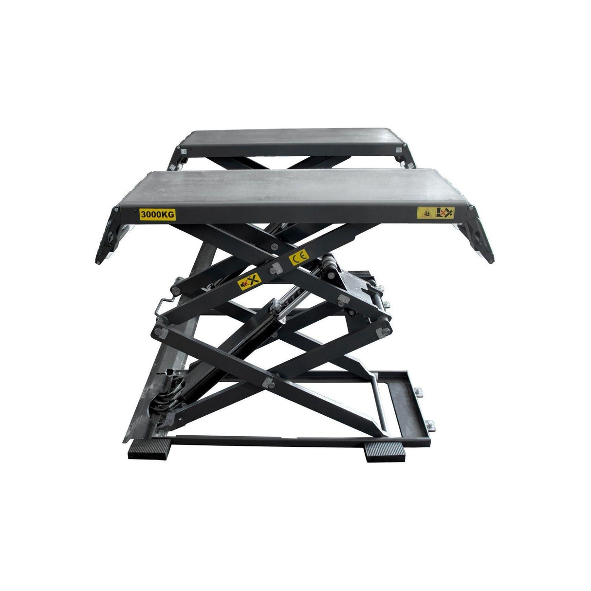 KROFtools 3T Doppel Scherenhebebühne mit großer Hubhöhe für PKW und Kleintransporter - 230V - Modell 9815M - Tools.de TP Profishop GmbH