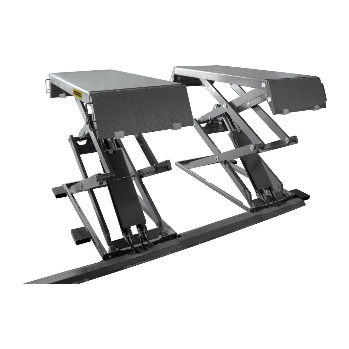 KROFtools 3T Doppel Scherenhebebühne mit großer Hubhöhe für PKW und Kleintransporter - 230V - Modell 9815M - Tools.de TP Profishop GmbH