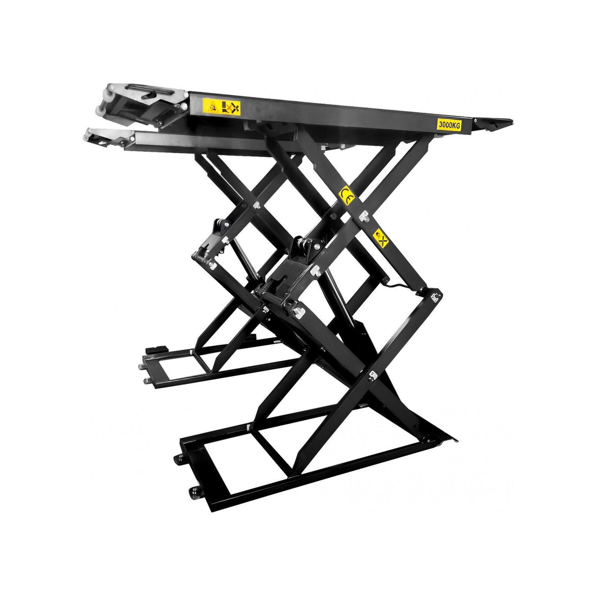 KROFtools 3T Doppel Scherenhebebühne mit großer Hubhöhe für PKW und Kleintransporter - 400V - Modell 9815 - Tools.de TP Profishop GmbH