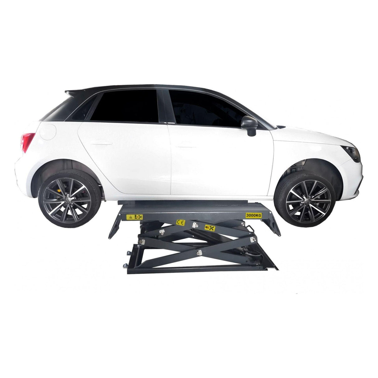 KROFtools 3T Doppel Scherenhebebühne mit großer Hubhöhe für PKW und Kleintransporter - 400V - Modell 9815 - Tools.de TP Profishop GmbH