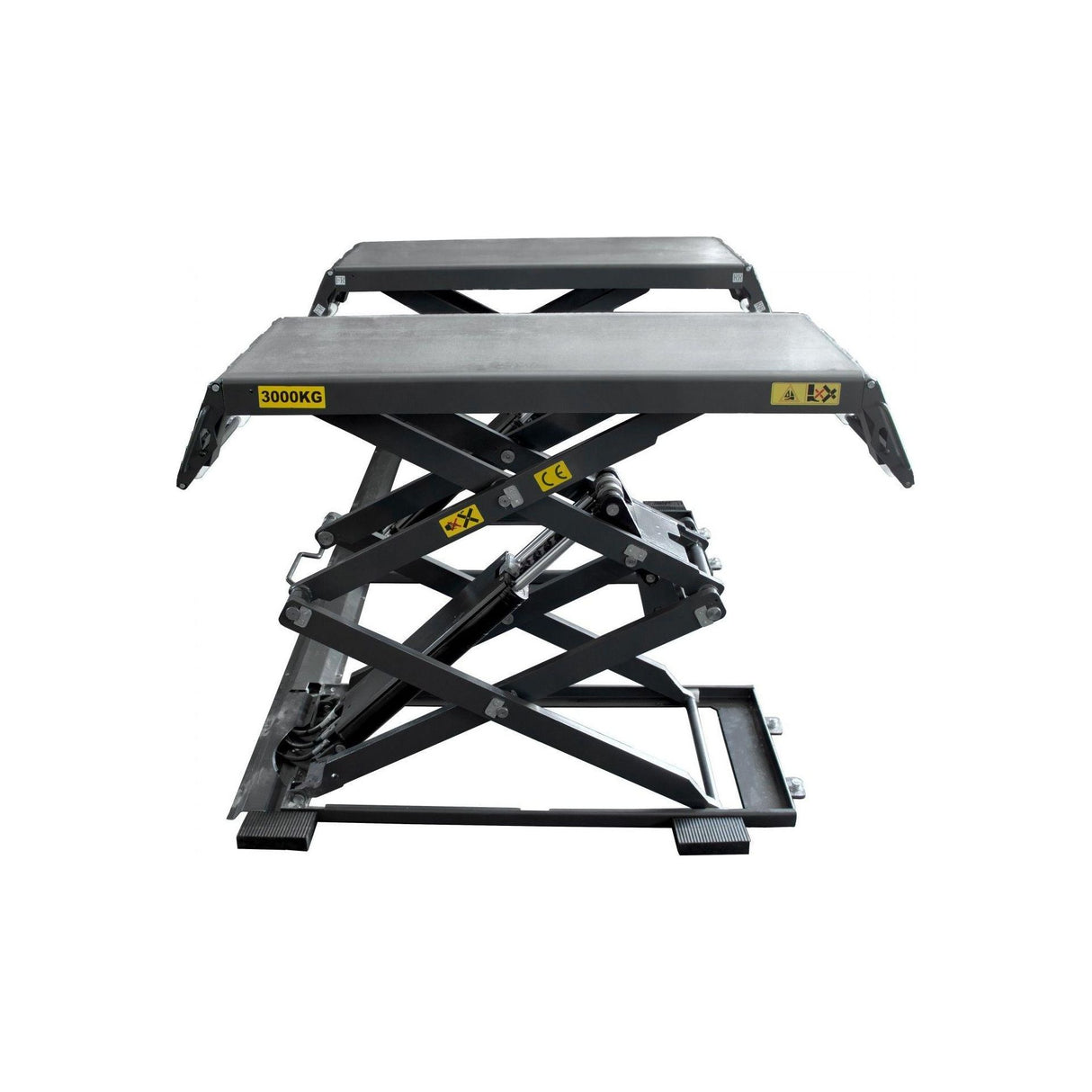 KROFtools 3T Doppel Scherenhebebühne mit großer Hubhöhe für PKW und Kleintransporter - 400V - Modell 9815 - Tools.de TP Profishop GmbH