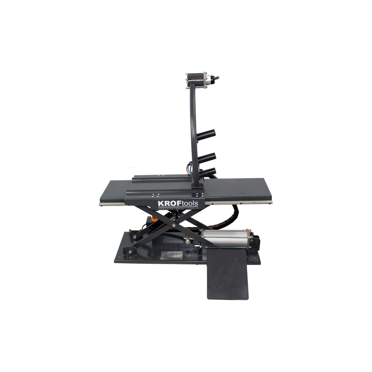 KROFtools Rad Lifter für Auswuchtmaschinen, Reifen Lift, Heber Pneumatischer Antrieb - Radheber Lifter bis 80kg - Tools.de TP Profishop GmbH