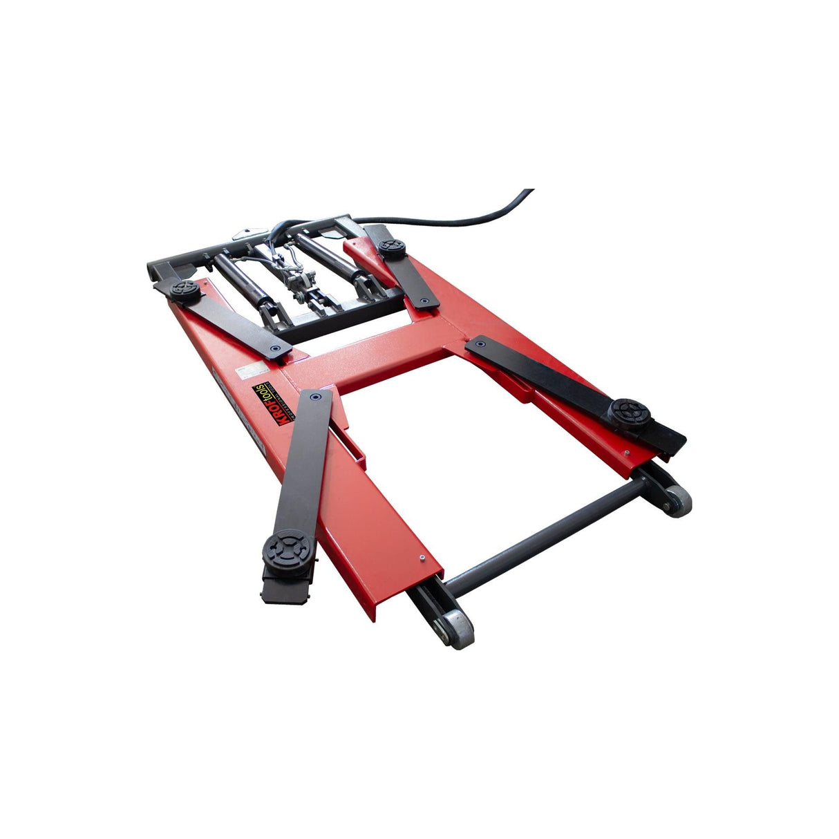 KROFtools robuste 3T Auto mobile Scherenhebebühne 11cm flach KFZ Mobile Hebebühne 3 Tonnen 230V - Tools.de TP Profishop GmbH
