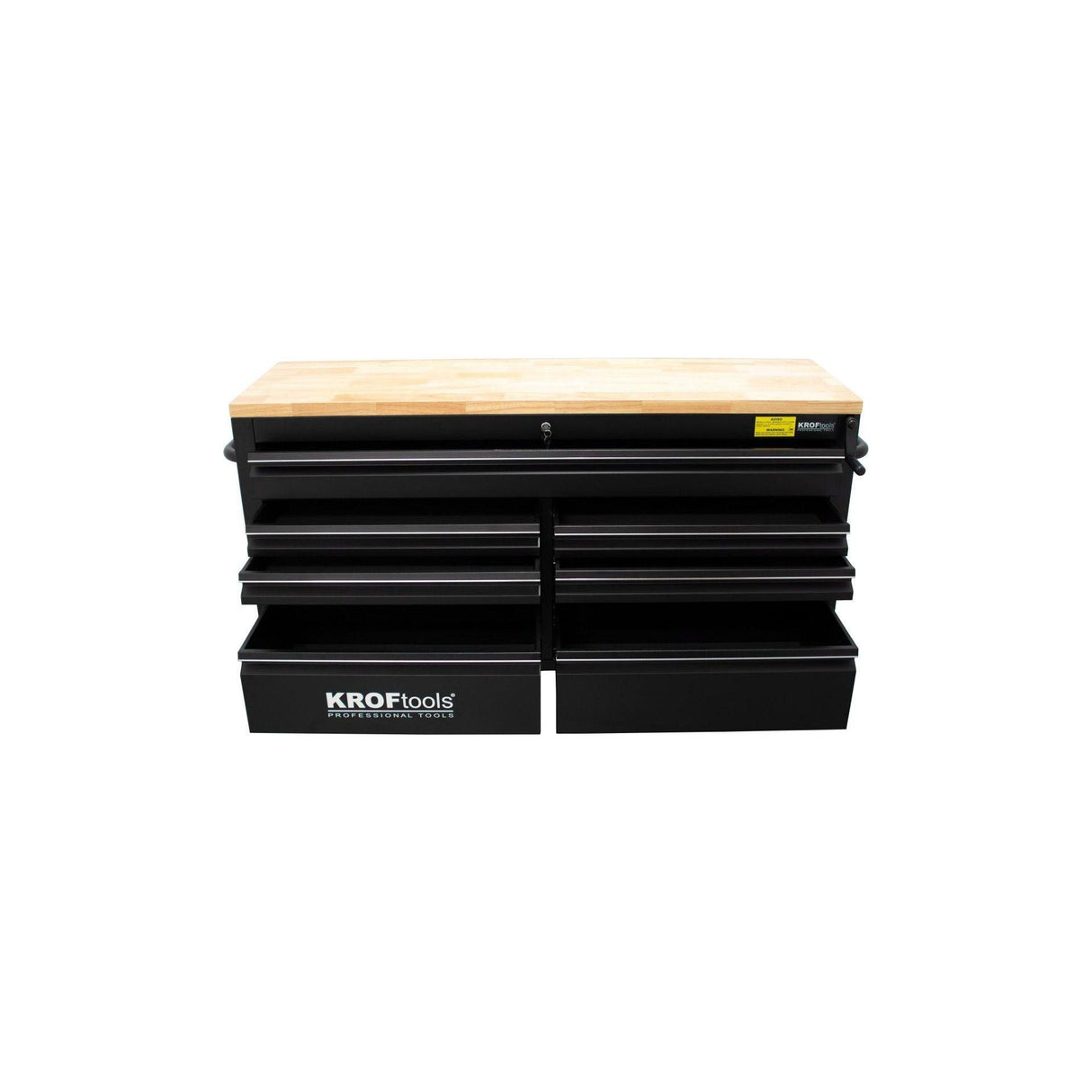 KROFtools Robuster 61" Werkstattwagen mit 9 Schubladen und Hebearbeitsplatte - Tools.de TP Profishop GmbH