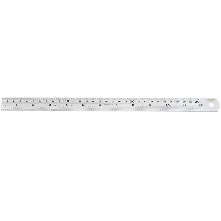 Deltach Lineal 30cm, Metall 415011