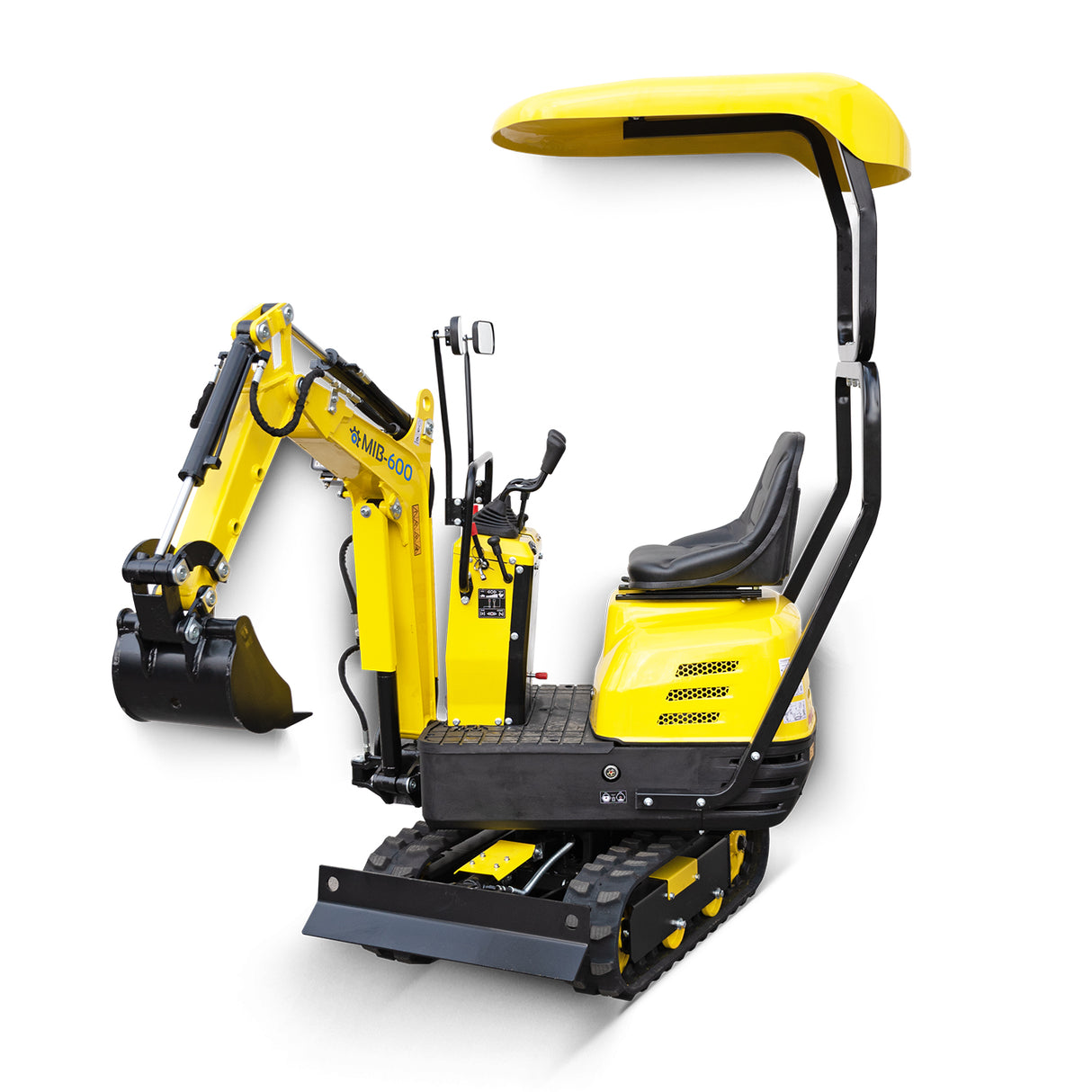 BAMATO Minibagger MIB-600 inkl. Zubehörsatz