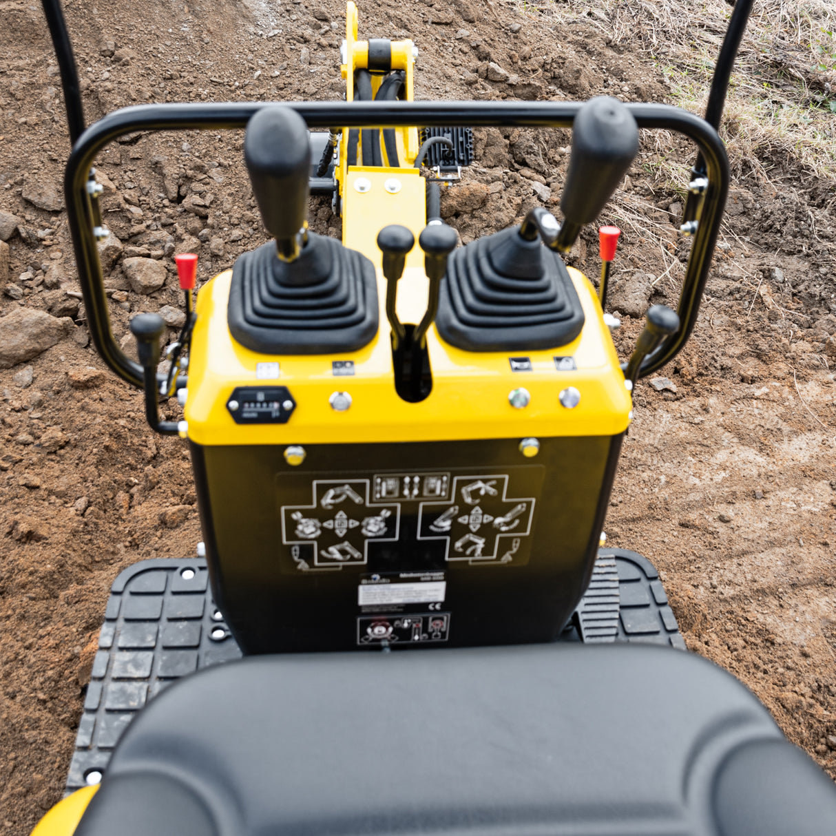 BAMATO Minibagger MIB-600 inkl. Zubehörsatz