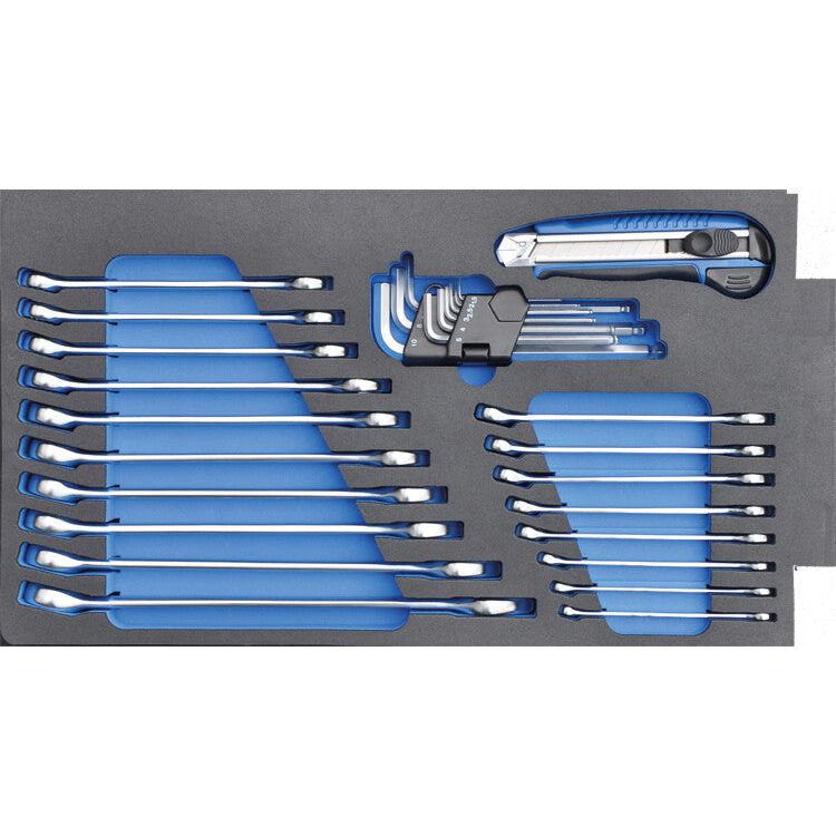 Deltach Mobiler Werkzeugkoffer, gefüllt mit FOAM 127-teilig - 520505