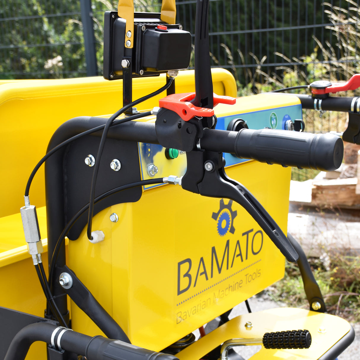 BAMATO Mini-Raupendumper MTR-450E mit Elektroantrieb