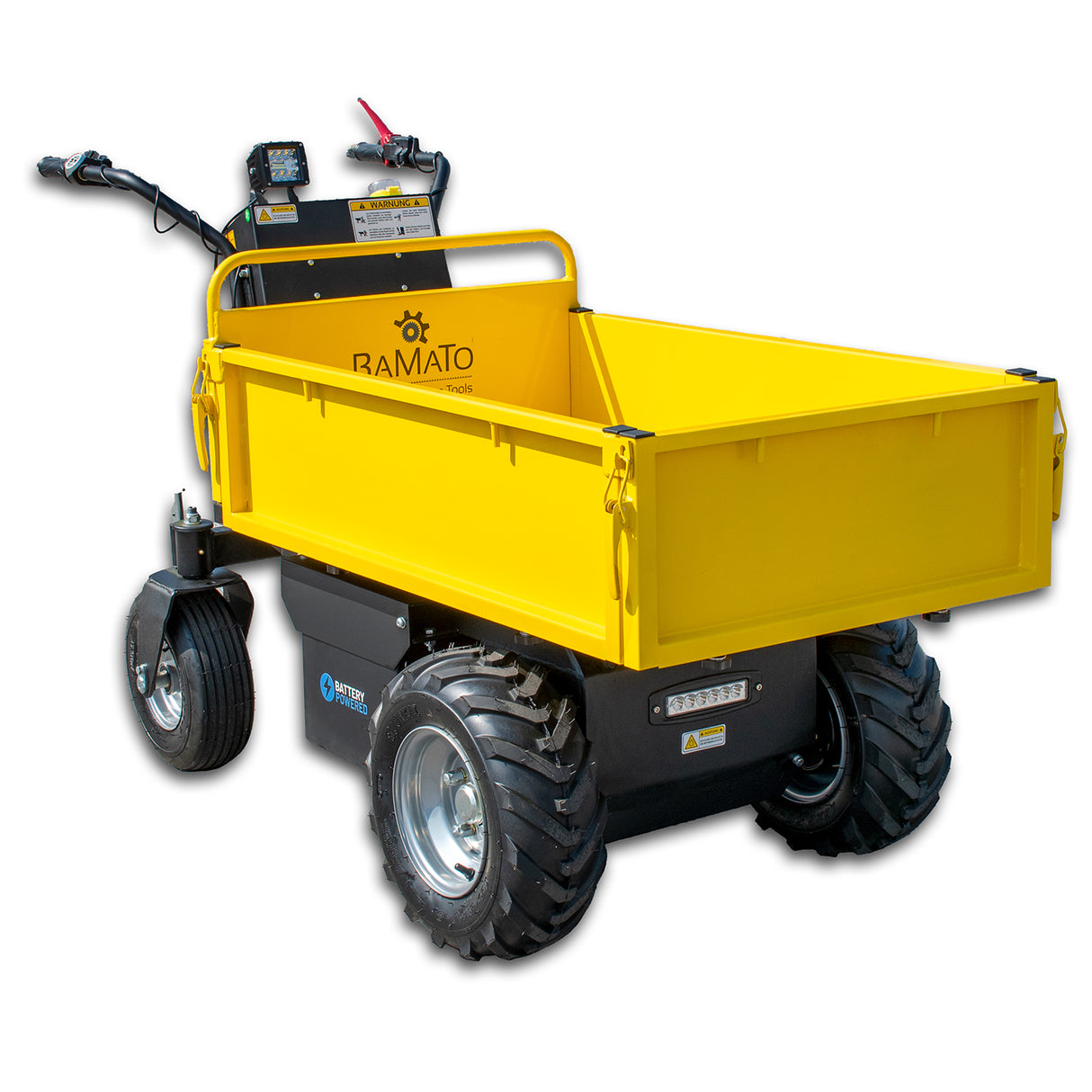 BAMATO Aufsatz mit ausziehbaren Bordwänden für Minitransporter MTR-500REPRO