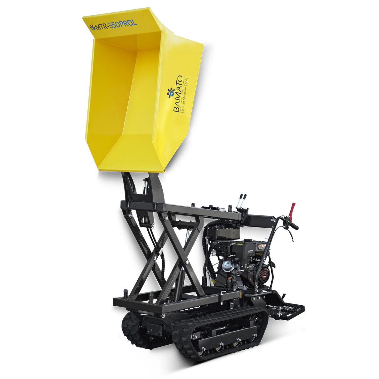 BAMATO Mini-Raupendumper MTR-550PROL mit Hubfunktion