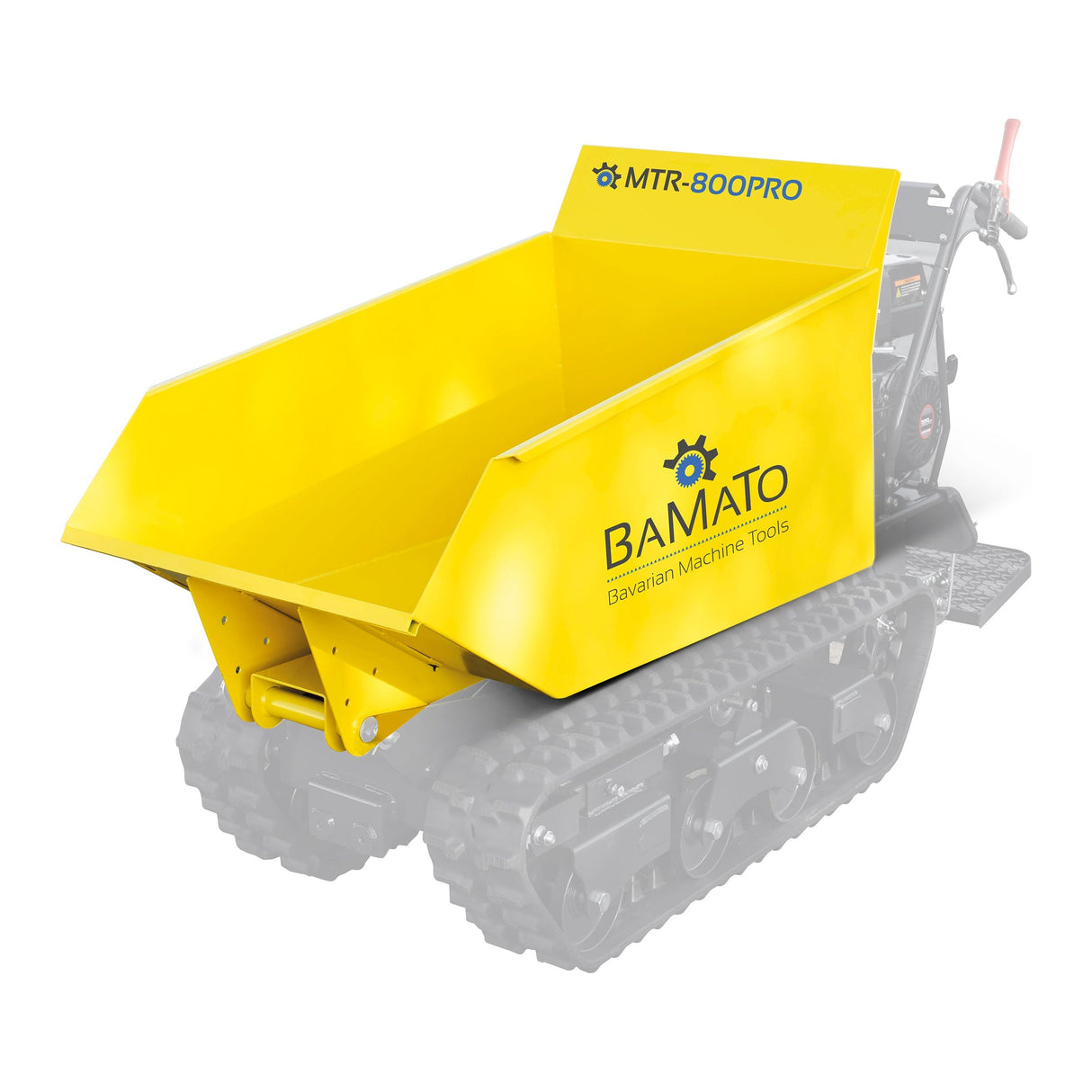 BAMATO gerade Kippmulde für Raupendumper MTR-800PRO