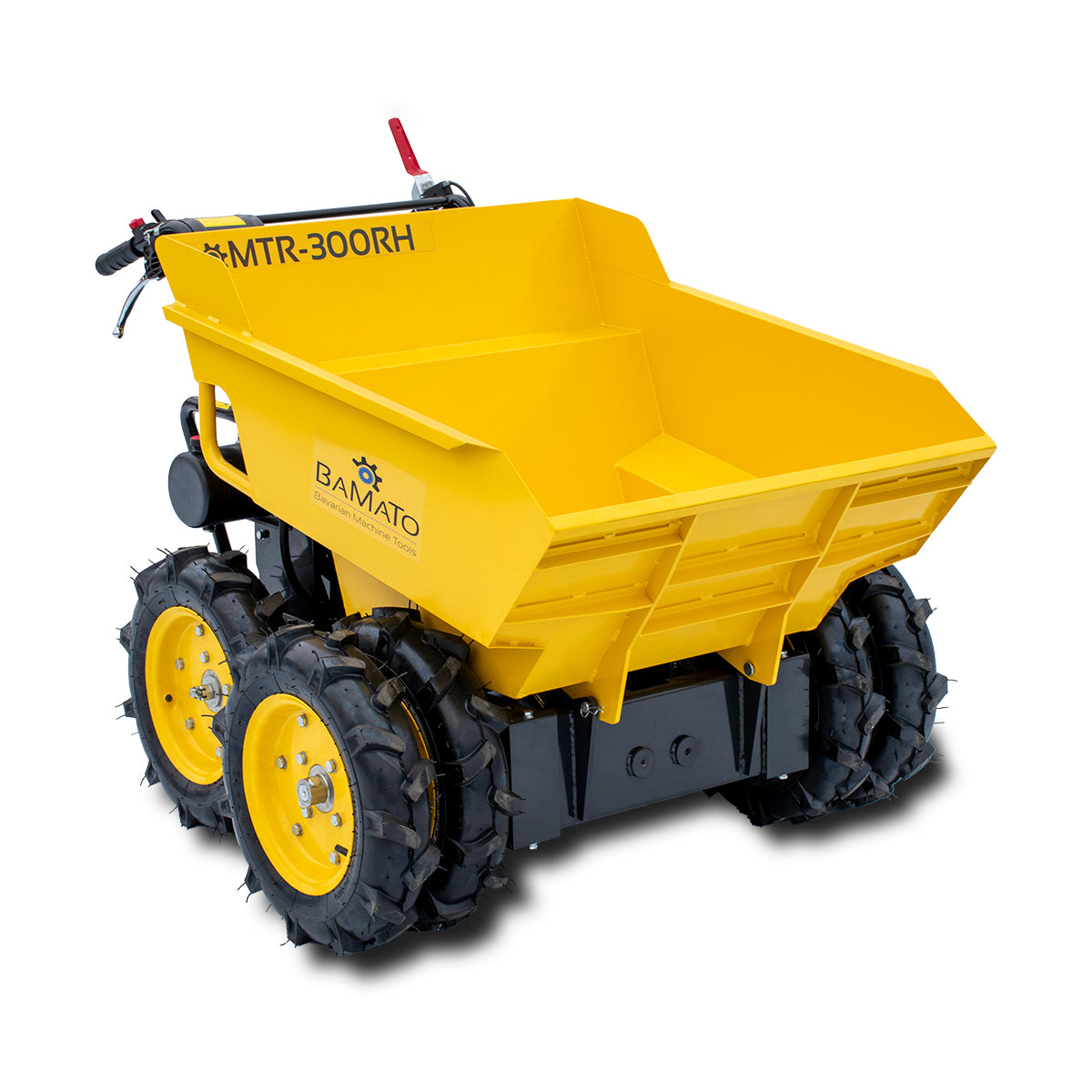 BAMATO Minitransporter MTR-300RH mit Allradantrieb & Stampfer-Kipphydraulik