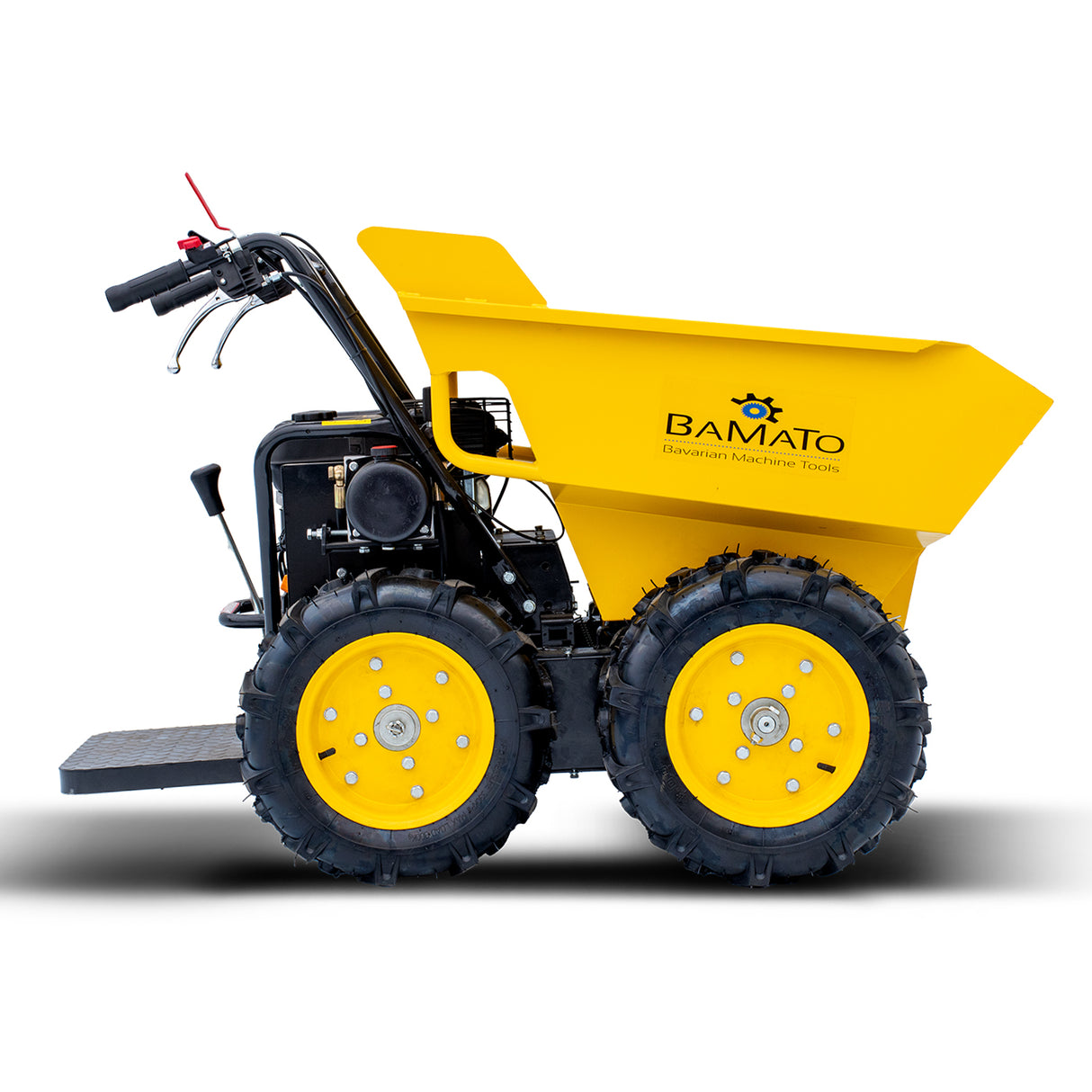 BAMATO Minitransporter MTR-300RH mit Allradantrieb & Stampfer-Kipphydraulik